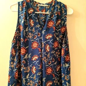 Violet and Claire flowered blouse